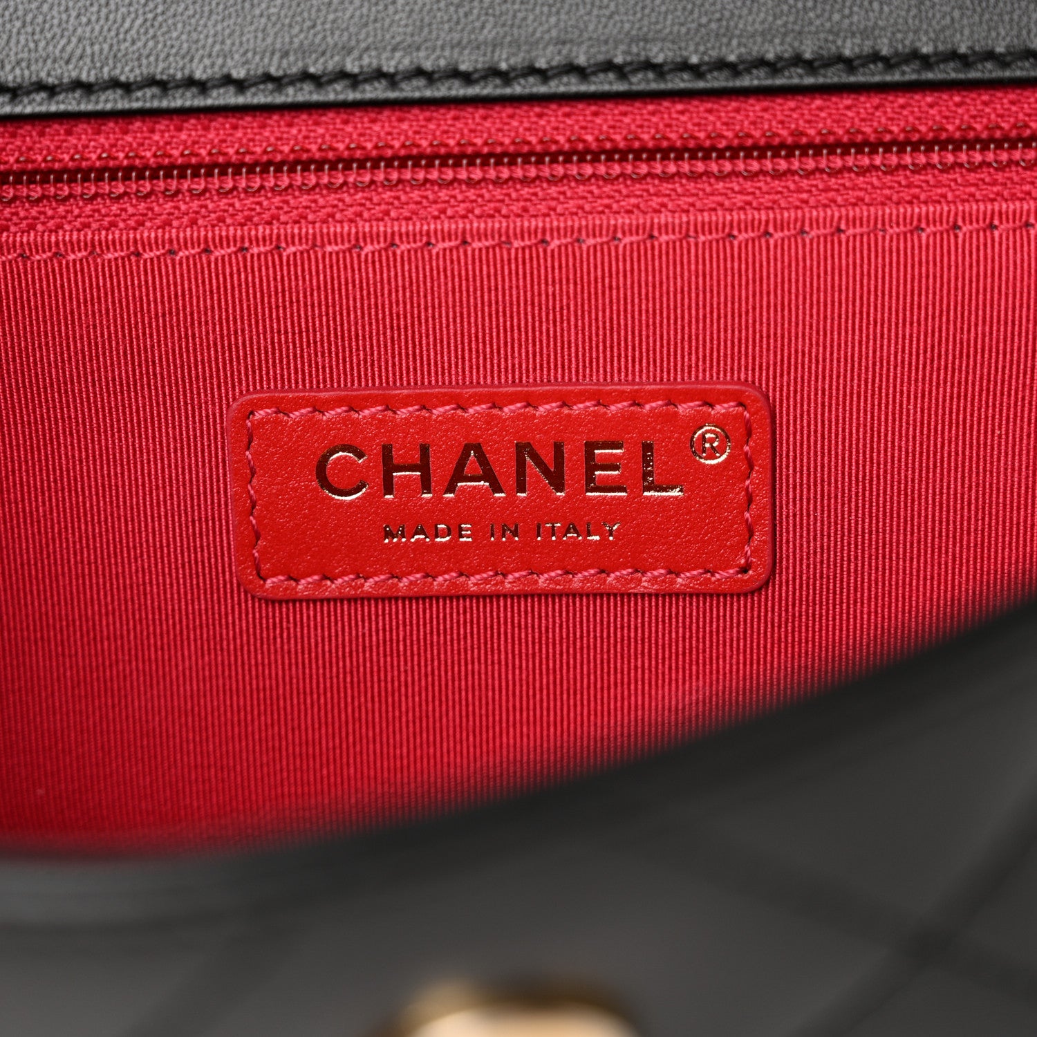 Chanel Lambskin Small Chain Handle Flap Bag Black 6 of 10
