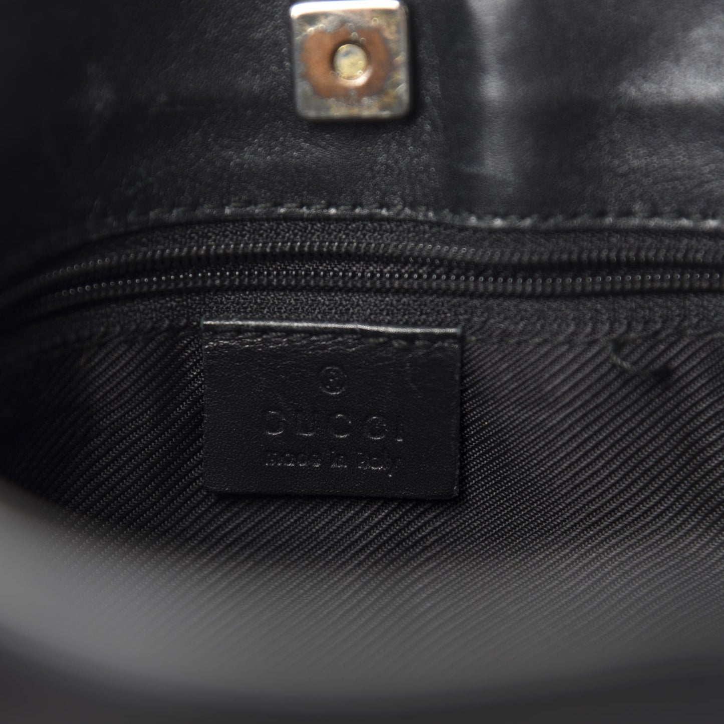 Monogram Shoulder Bag Black