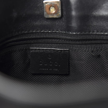 Gucci Monogram Shoulder Bag Black 8 of 10