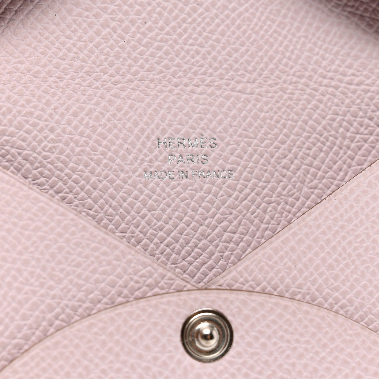 Epsom Calvi Card Case Mauve Pale