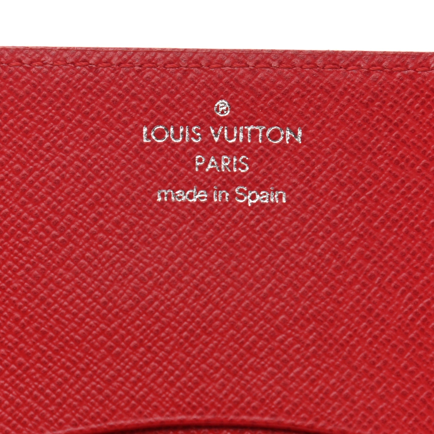 Epi Business Card Holder Red