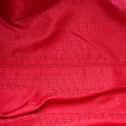 Fendi Zucca Spalmati Medium Roll Tote Tobacco Fuxia 5 of 11