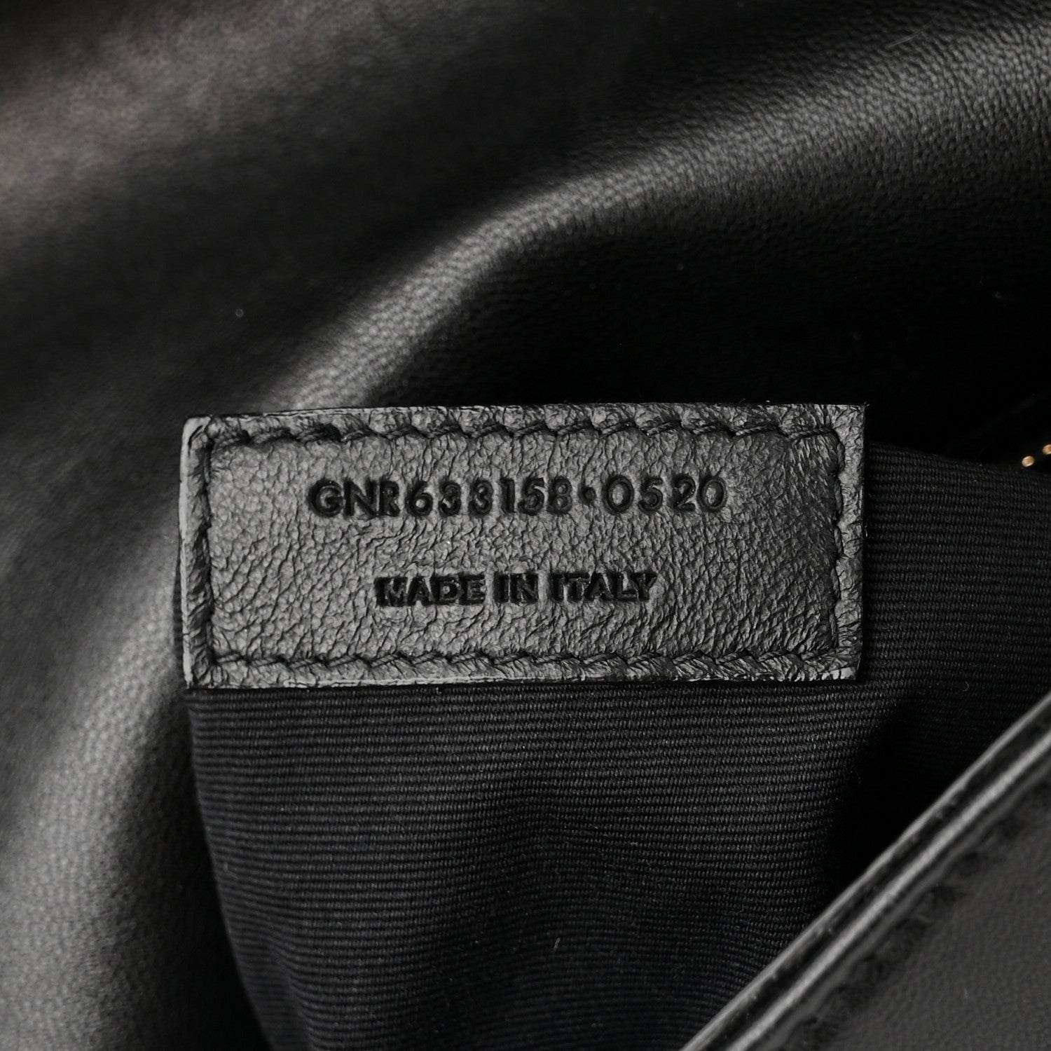 Saint Laurent Lambskin Matelasse Monogram Medium Niki Chain Satchel Black 8 of 12