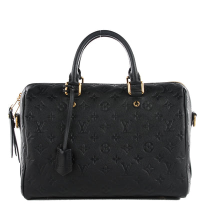 Louis Vuitton Empreinte Speedy Bandouliere 30 Black 1 of 7