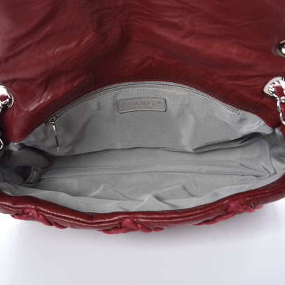 Chanel Calfskin Medium Ultra Stitch Flap Dark Red 5 of 9