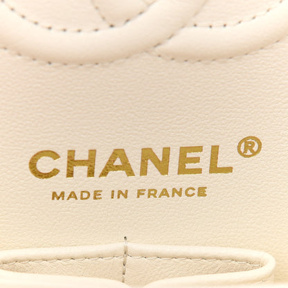 Chanel Caviar Quilted Small Double Flap White 5 of 8