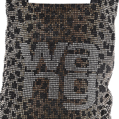 Alexander Wang Crystal Leopard Mini Wanglock Shopper Silver 9 of 10