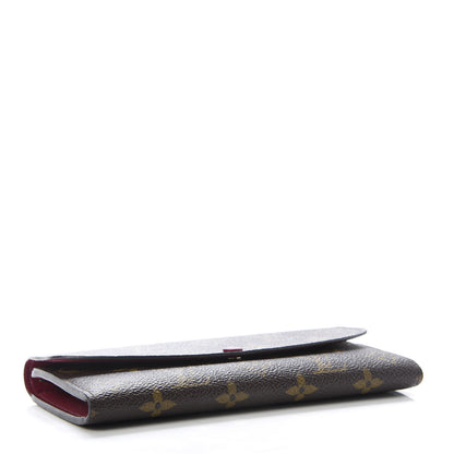 Louis Vuitton Monogram Emilie Wallet Fuchsia 4 of 9