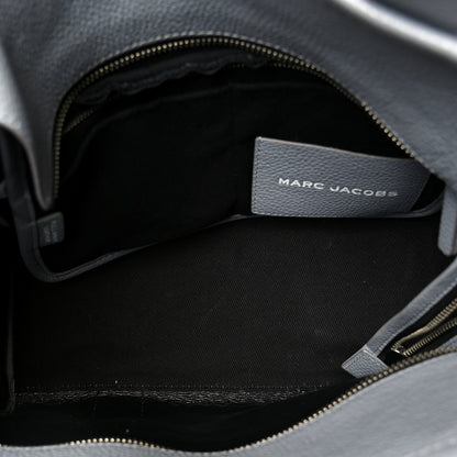Marc Jacobs Grained Calfskin Medium The Tote Bag Grey 5 of 14