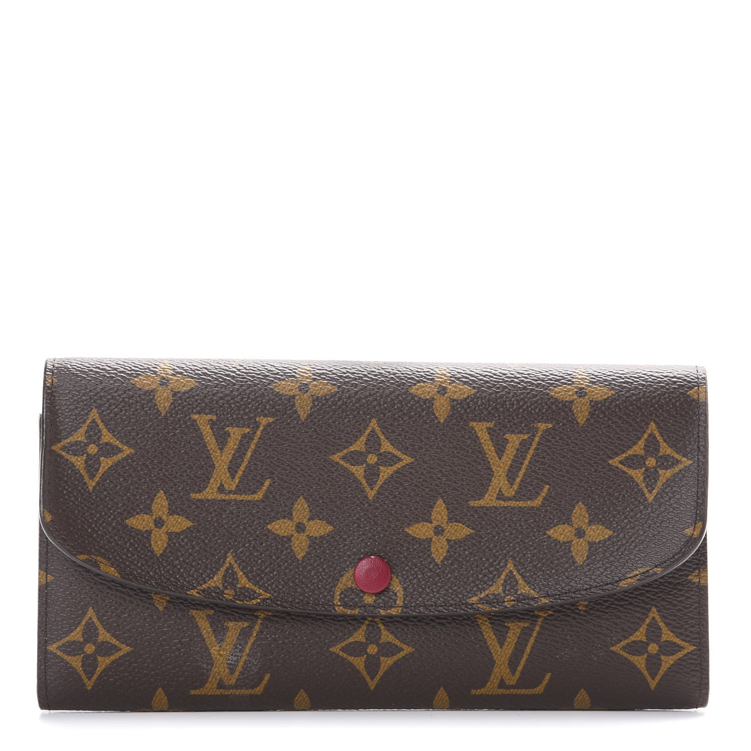 Louis Vuitton Monogram Emilie Wallet Fuchsia 1 of 10