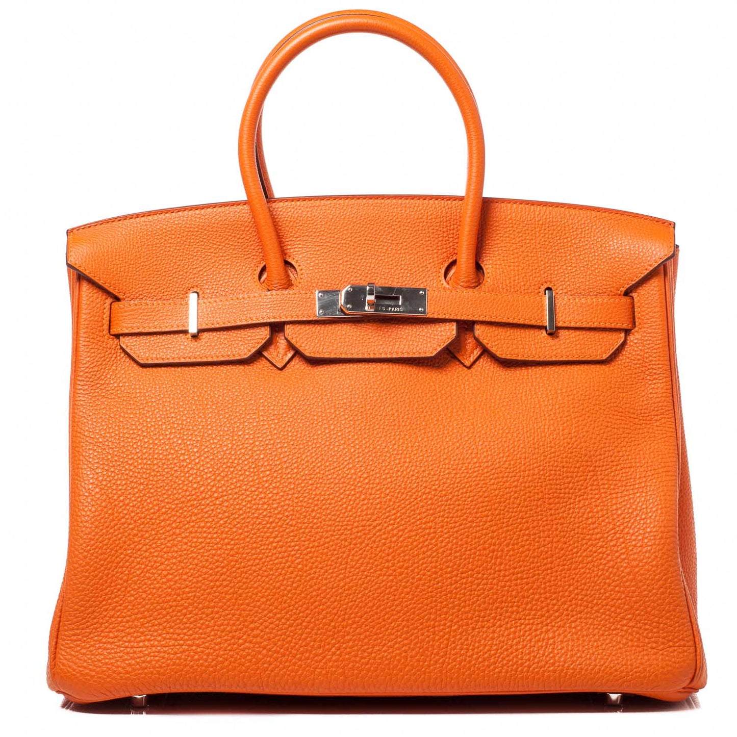 Togo Birkin 35 Orange