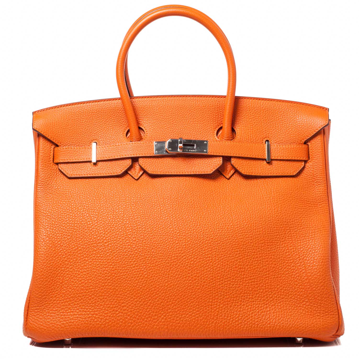 Hermes Togo Birkin 35 Orange 1 of 11
