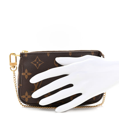 Louis Vuitton Monogram Mini Pochette Accessories 2 of 7