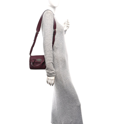 Mulberry Small Classic Grain Mini Bayswater Black Cherry 3 of 9
