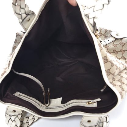 Gucci Monogram Medium Pelham Shoulder Bag Off White 5 of 7