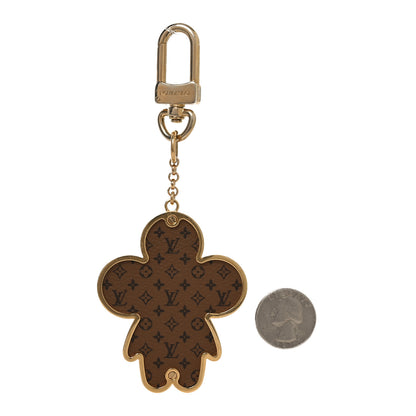 Louis Vuitton Metal Monogram Vivienne Xmas Bag Charm Key Holder 2 of 4