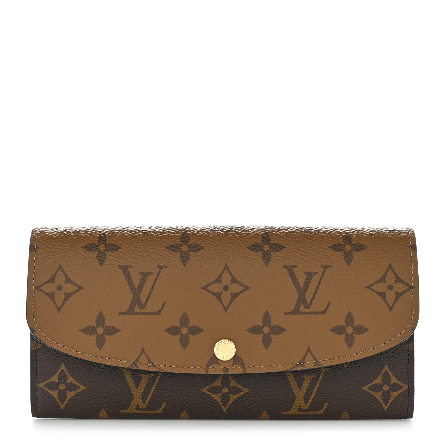 Louis Vuitton Reverse Monogram Emilie Wallet 1 of 10