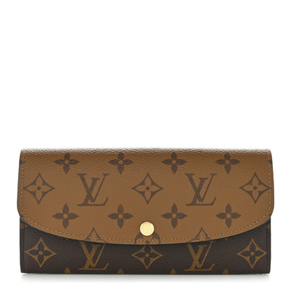Louis Vuitton Reverse Monogram Emilie Wallet 1 of 10