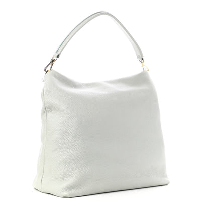 Burberry Grainy Calfskin Medium Cale Hobo Storm Grey 3 of 10