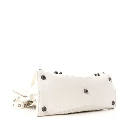 Balenciaga Agneau Arena Neo Cagole City Handbag Optic White 5 of 11