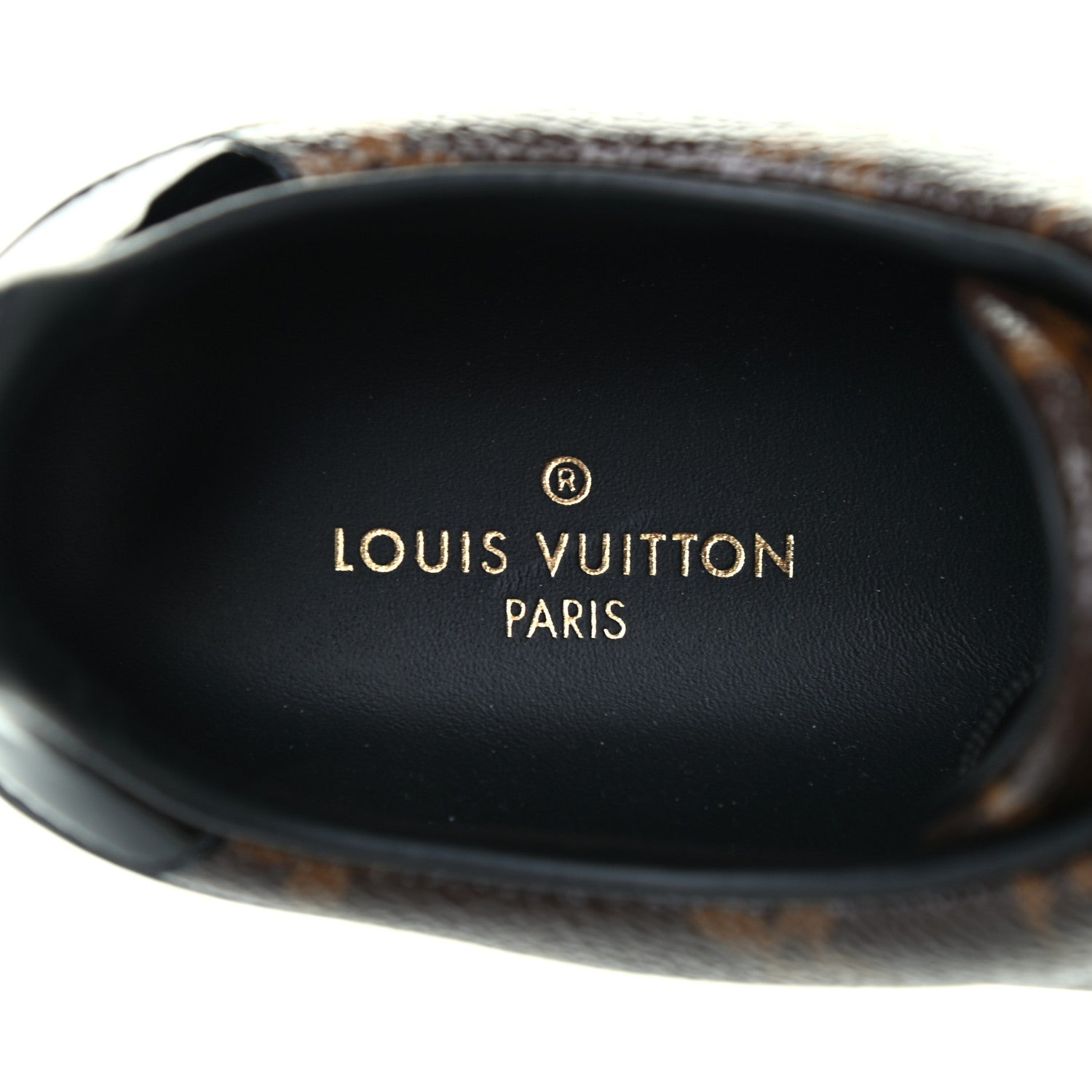 Louis Vuitton Patent Monogram Frontrow Sneakers 39 7 of 8
