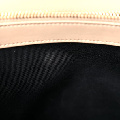 Saint Laurent Calfskin Y Quilted Monogram Medium Loulou Chain Satchel Light Natural 14 of 21