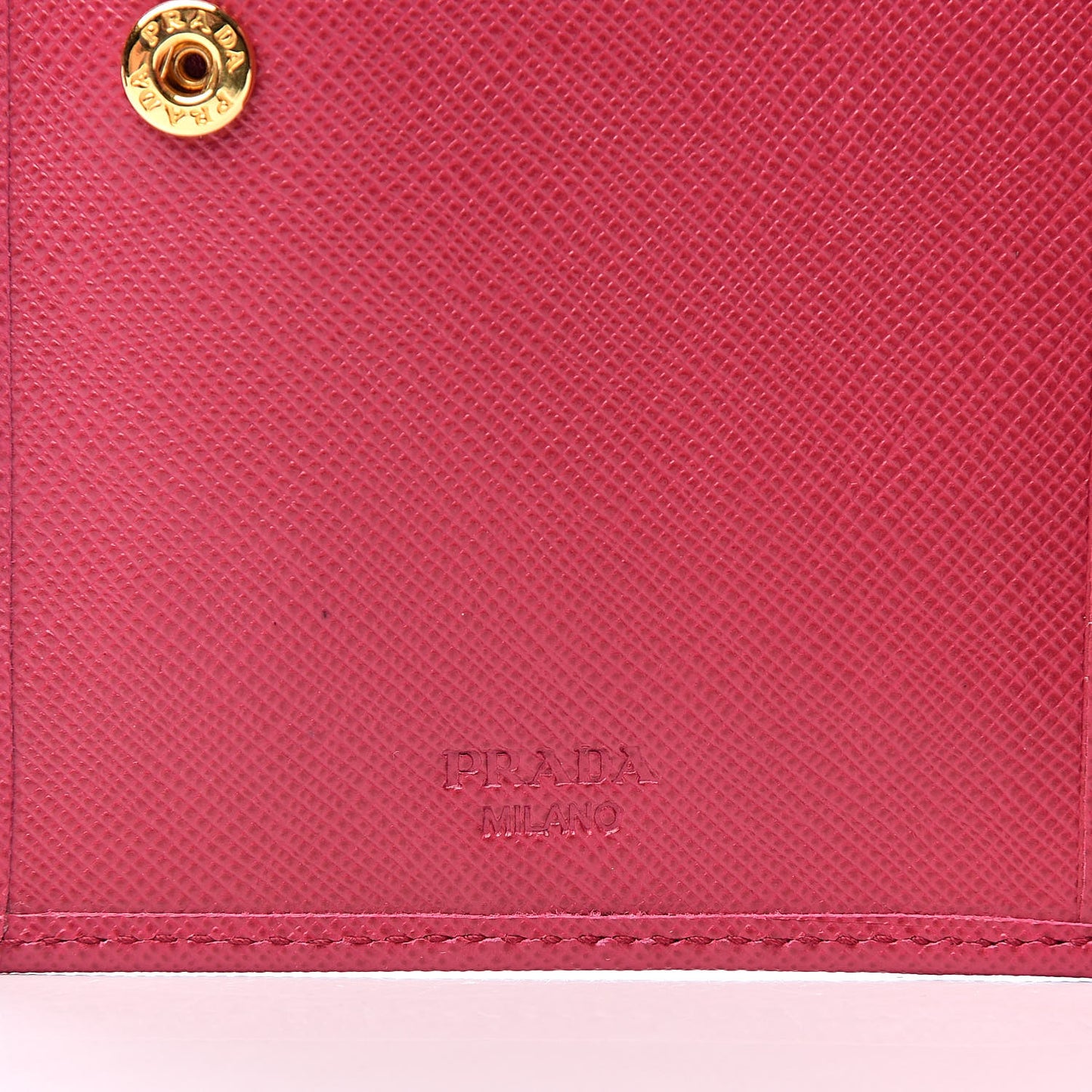 Saffiano Metal Bi-Fold Wallet Ibisco