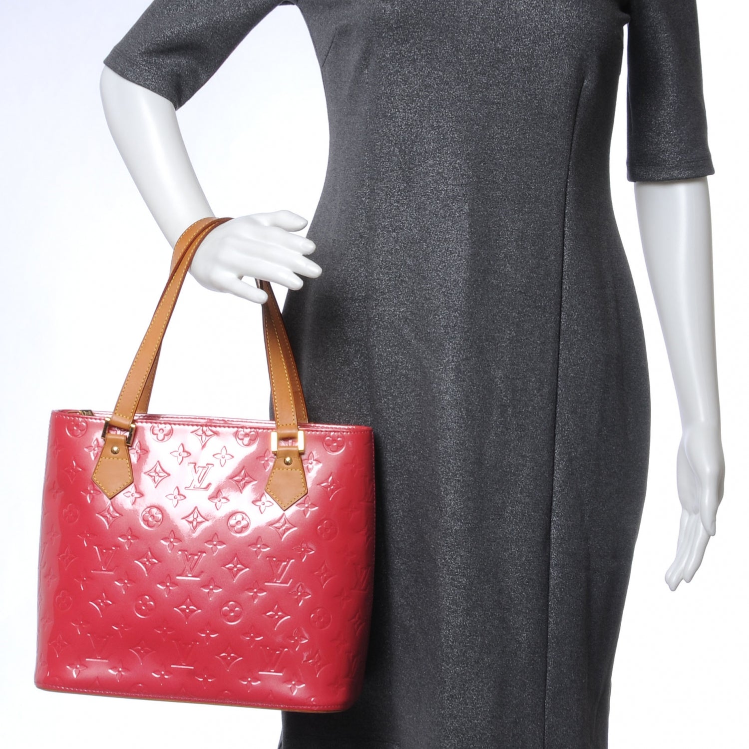Louis Vuitton Vernis Houston Framboise 2 of 7