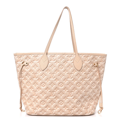 Louis Vuitton Empreinte Monogram Summer Stardust Neverfull MM Beige Clair 1 of 9