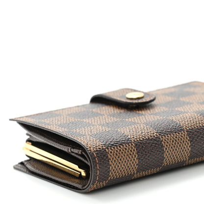 Louis Vuitton Damier Ebene French Purse Wallet 8 of 10