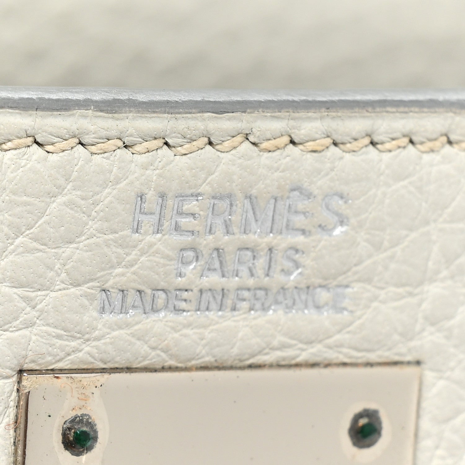 Hermes Taurillon Clemence Kelly Retourne 32 Gris Perle 6 of 18