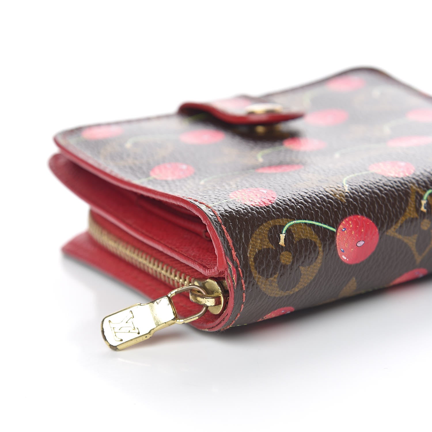 Louis Vuitton Monogram Cerises Compact Zippe Wallet 12 of 15