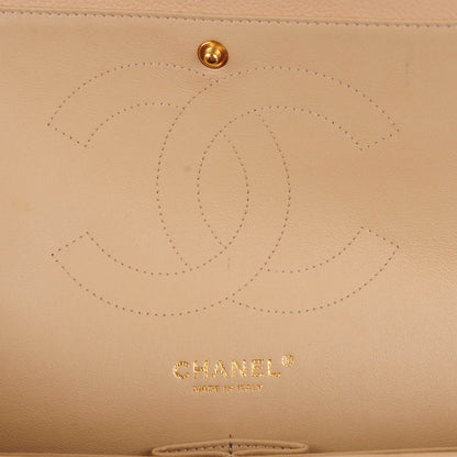 Chanel Caviar Quilted Jumbo Double Flap Beige Clair 7 of 8