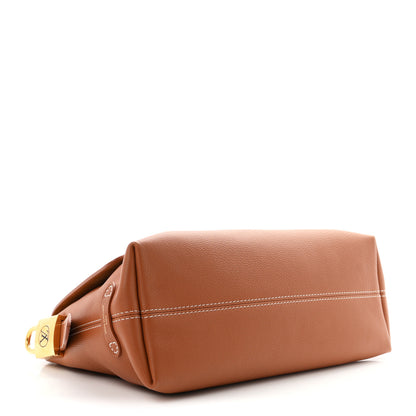 Louis Vuitton Grained Calfskin Low Key Messenger Cognac 5 of 10