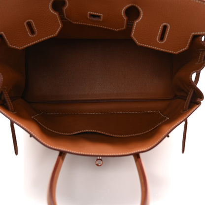 Hermes Togo Birkin 35 Gold 5 of 10