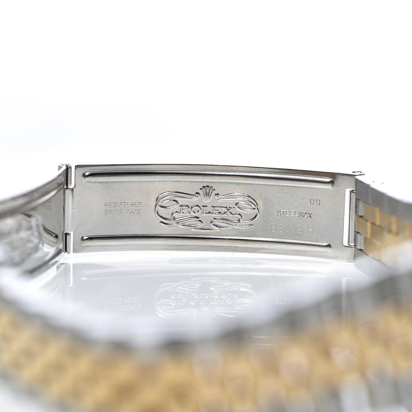 Stainless Steel 18K Yellow Gold Diamond 31mm Oyster Perpetual Datejust Watch Champagne 68273