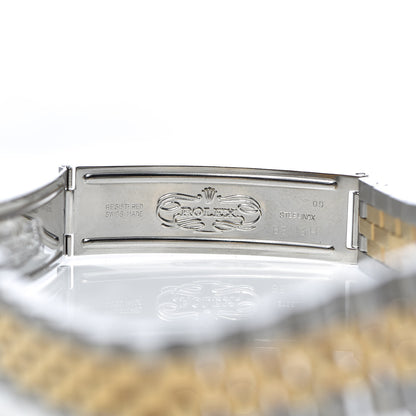 Rolex Stainless Steel 18K Yellow Gold Diamond 31mm Oyster Perpetual Datejust Watch Champagne 68273 6 of 6