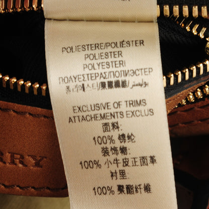 Burberry Horseferry Check Small Alchester Bowling Bag Honey Tan 2 of 10