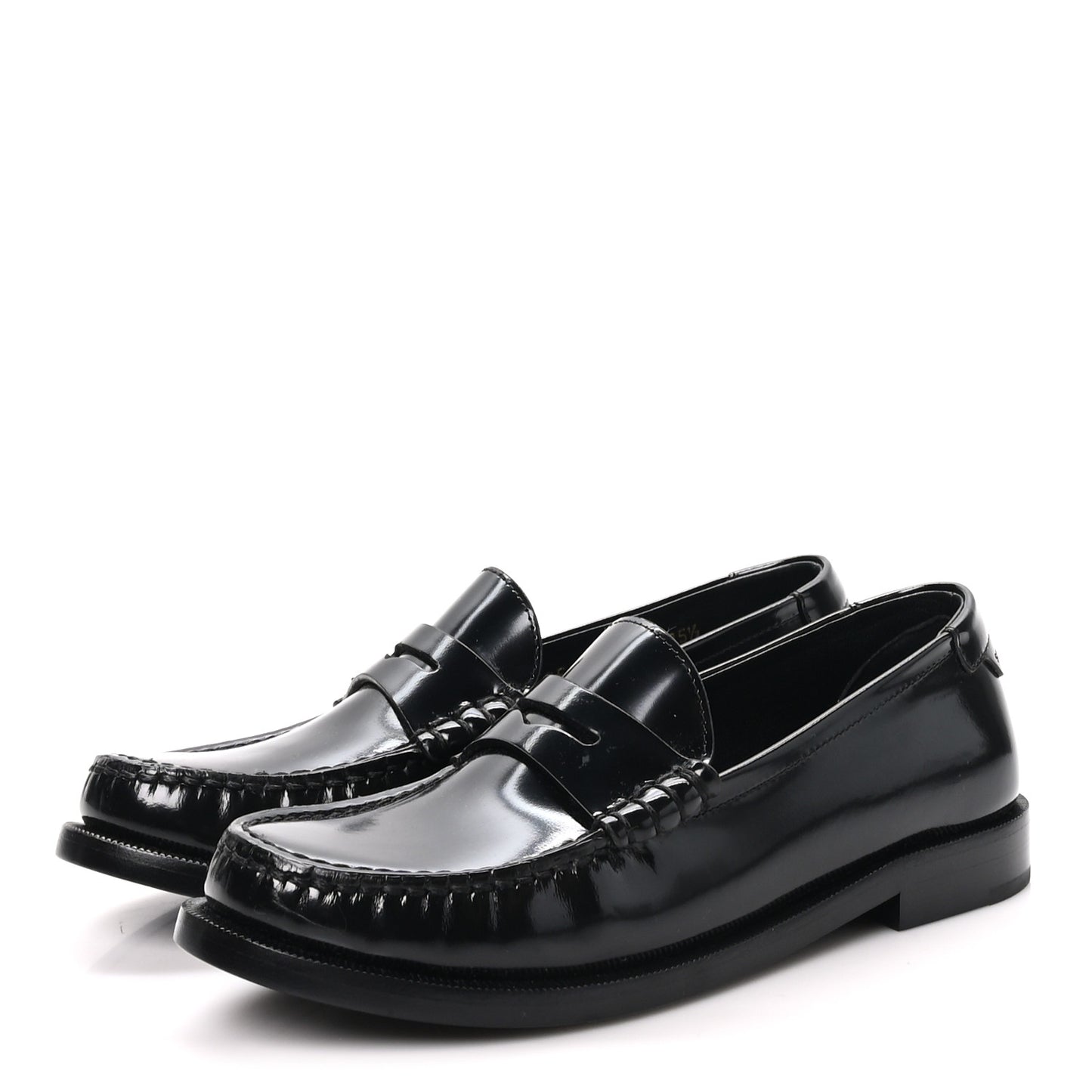Magnum Lux Chunky Le Loafer Penny Slippers 35.5 Black