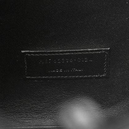 Saint Laurent Patent Calfskin Rendez-Vous Hobo Black 8 of 11