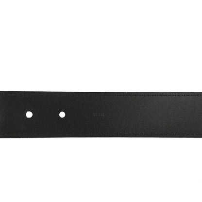 Louis Vuitton Calfskin 35mm Pont Neuf Belt 85 34 Black 5 of 8