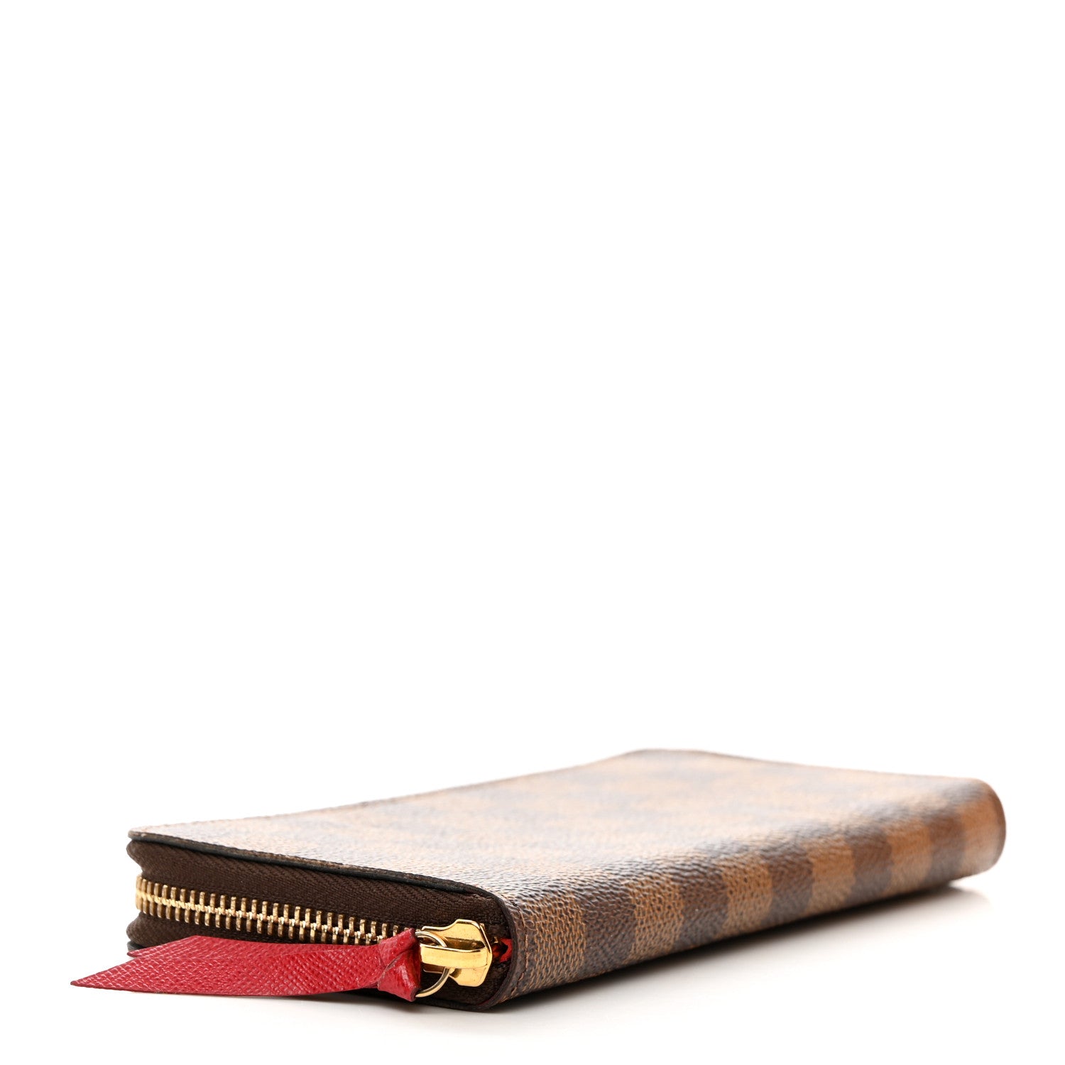 Louis Vuitton LOUIS VUITTON Damier Ebene Clemence Wallet Cherry 4 of 8