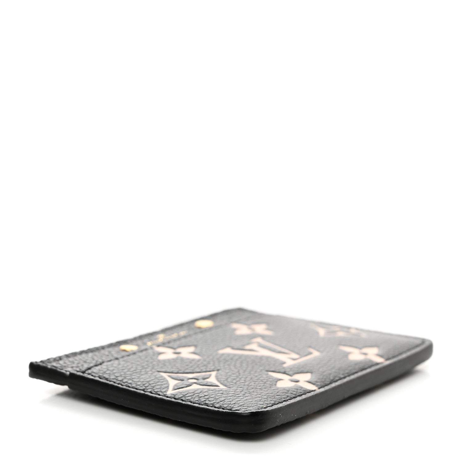 Louis Vuitton Empreinte Card Holder Black Beige 4 of 7
