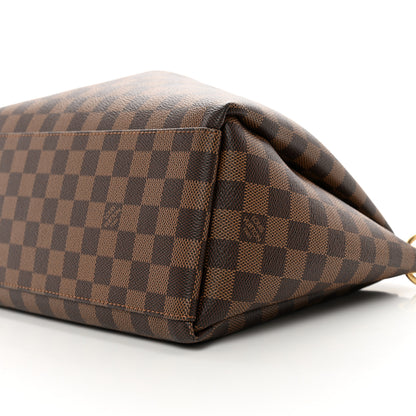 Louis Vuitton Damier Ebene Odeon Tote MM Black 9 of 9