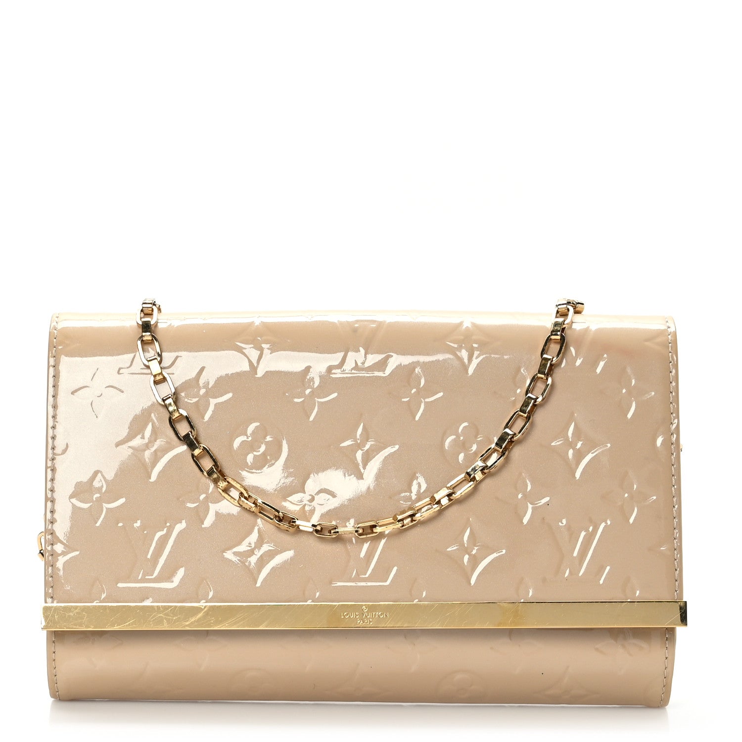Louis Vuitton Vernis Ana Clutch Dune 1 of 10