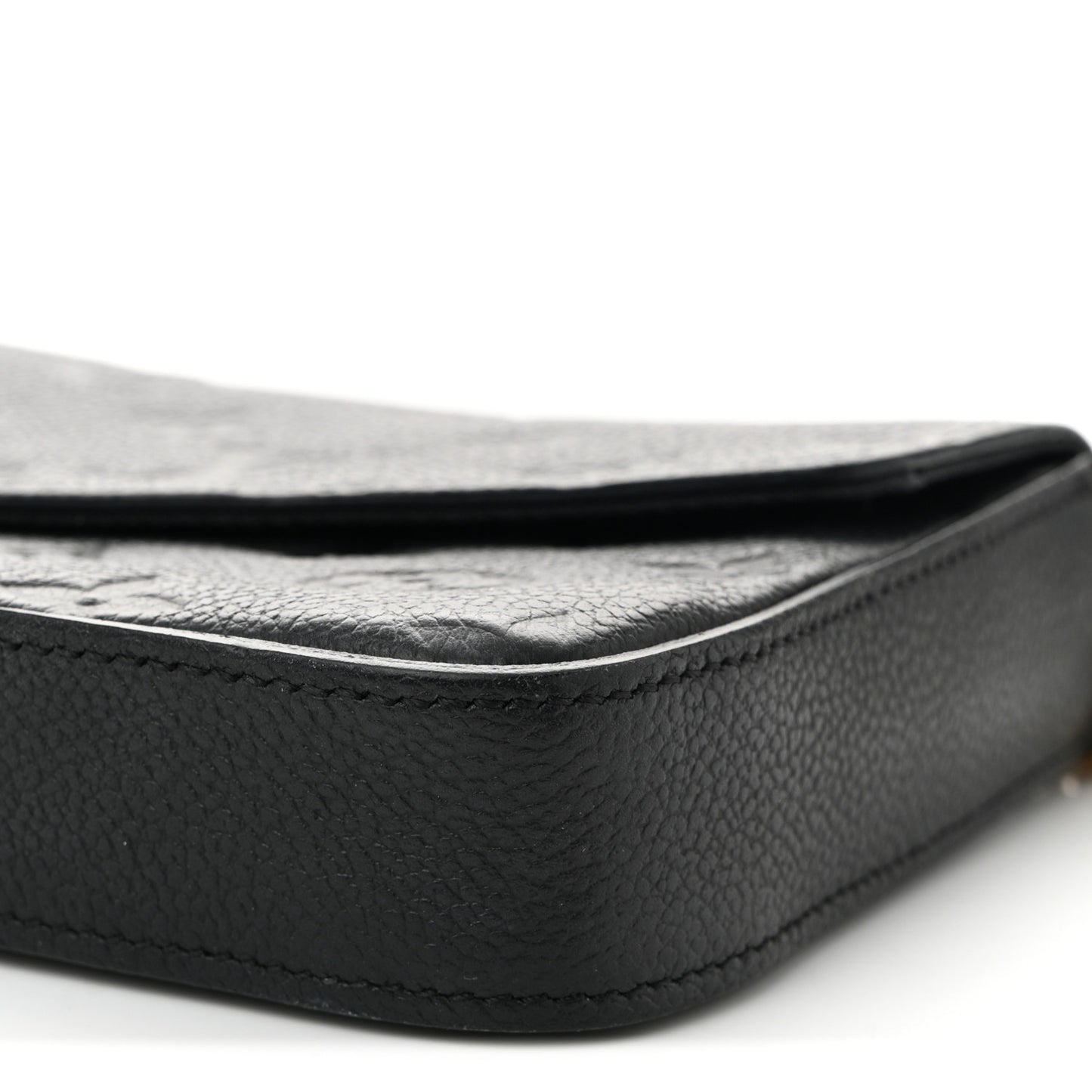 Empreinte Pochette Felicie Chain Wallet Black