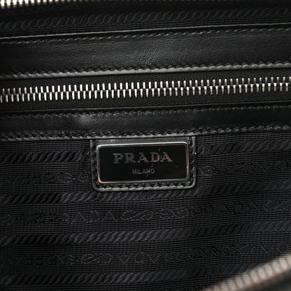 Prada Saffiano Travel Backpack Black 6 of 10