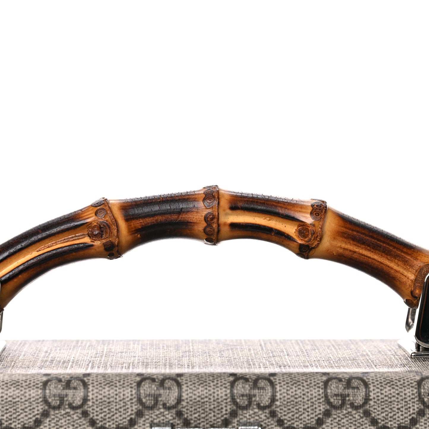 GG Supreme Monogram Globe-Trotter Beauty Case Brown