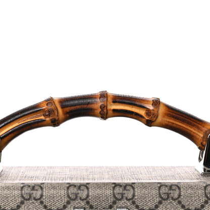 Gucci GG Supreme Monogram Globe-Trotter Beauty Case Brown 12 of 14