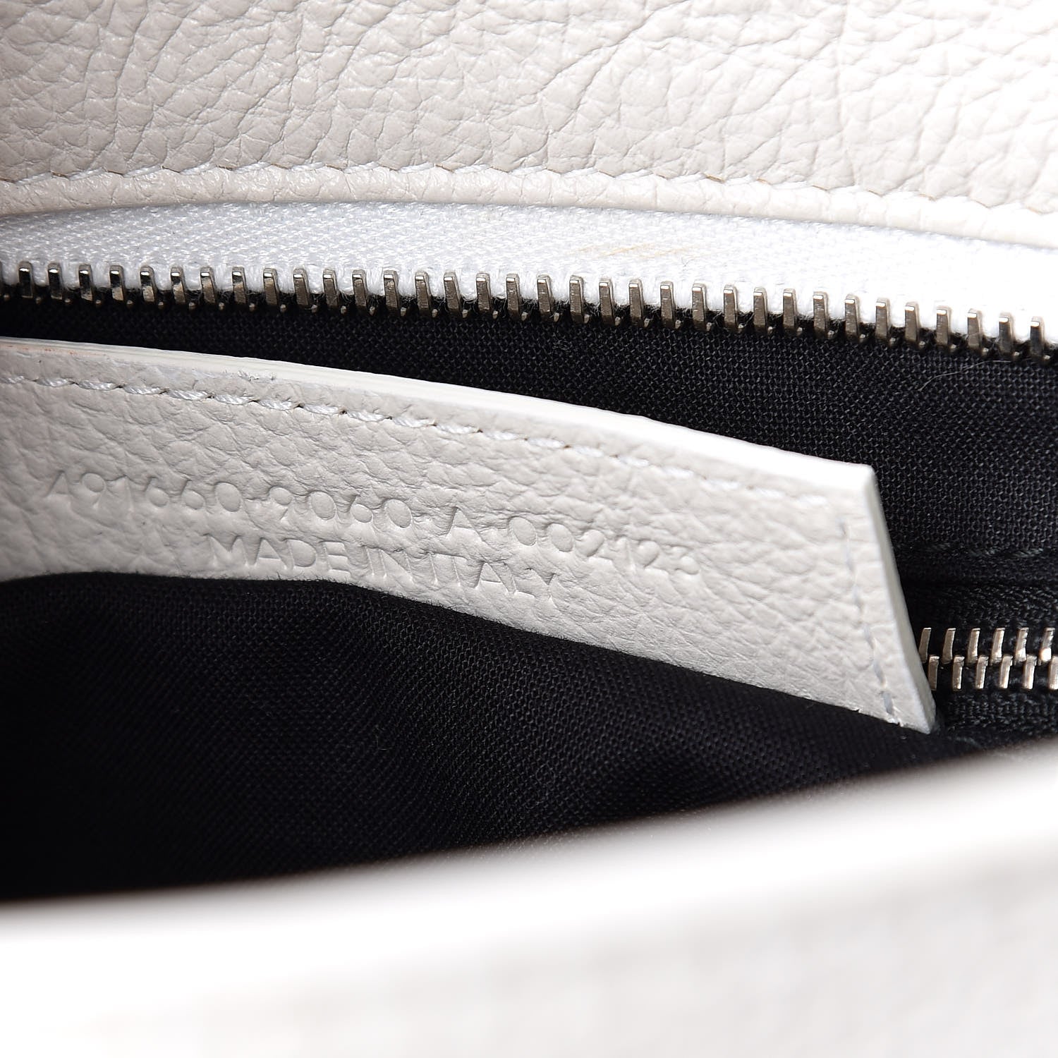 Balenciaga Calfskin Logo Small Shopping Tote White 7 of 12